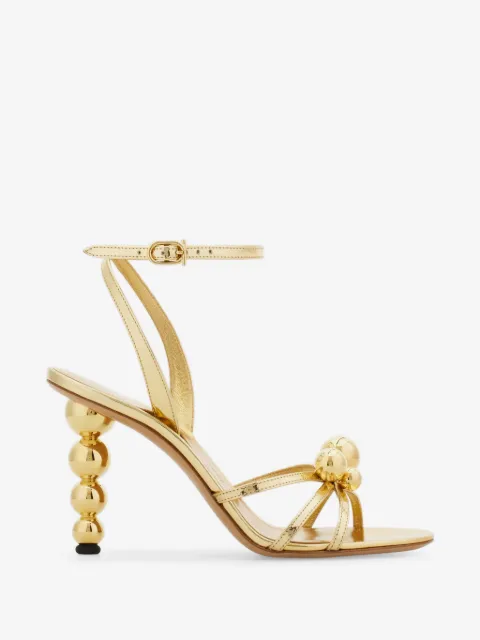 Ferragamo spherical heel sandals