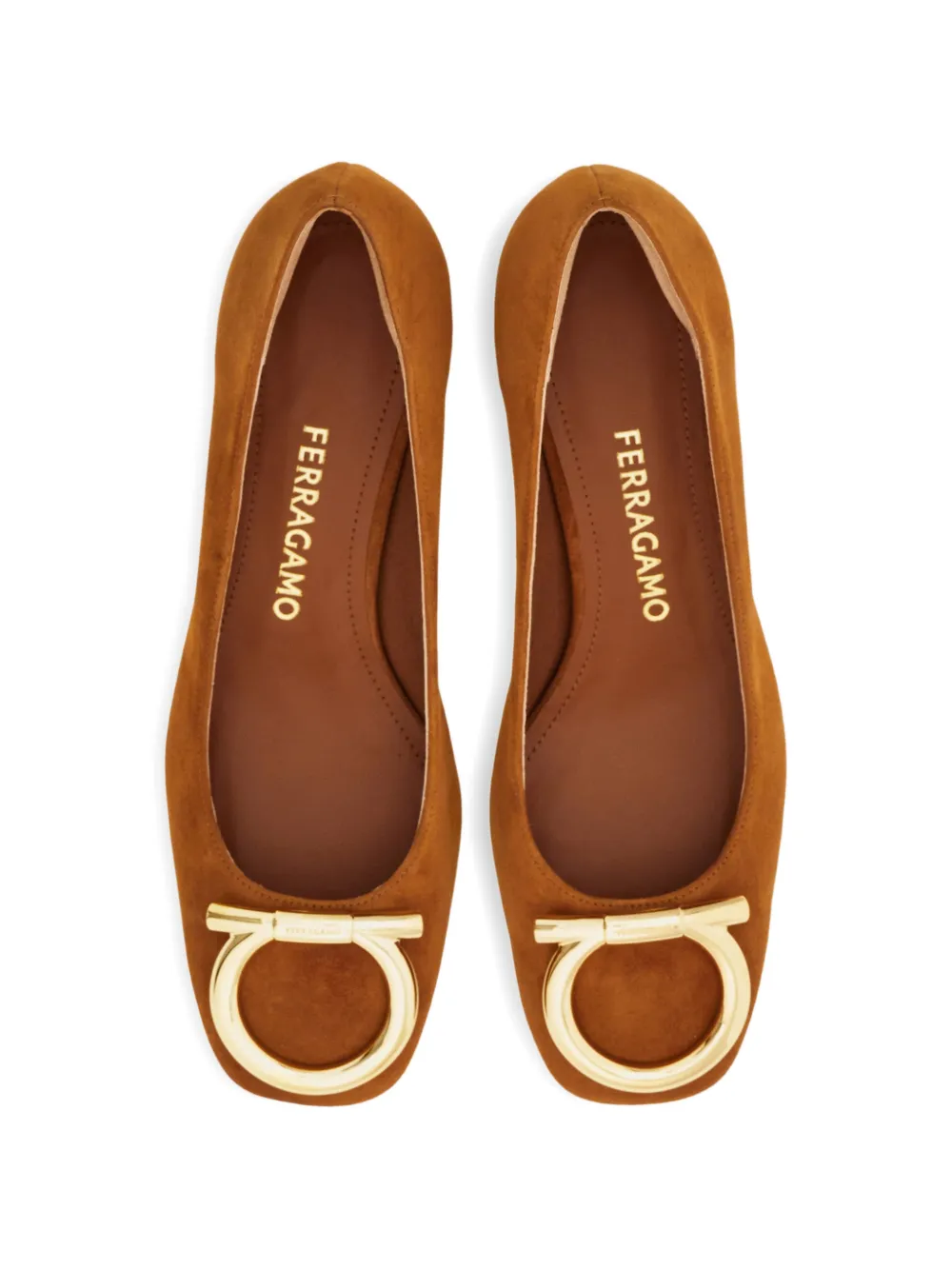 Ferragamo Maxi Gancini pumps Bruin