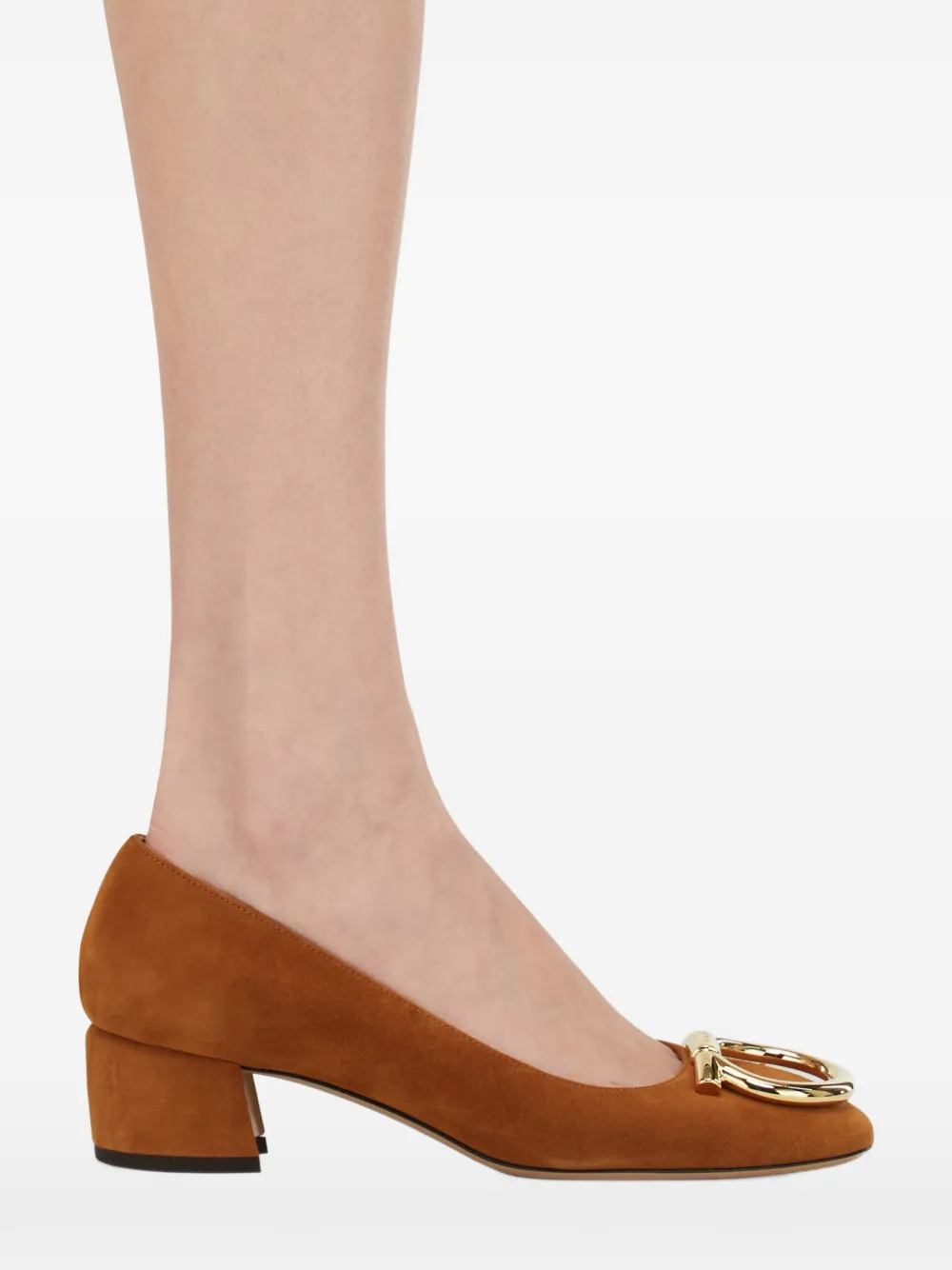 Ferragamo Maxi Gancini pumps Bruin