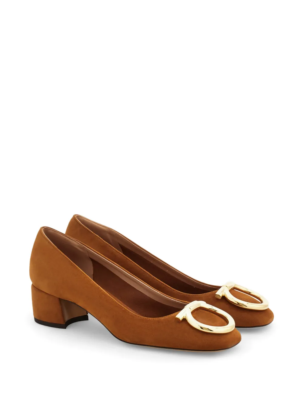 Ferragamo Maxi Gancini pumps Bruin