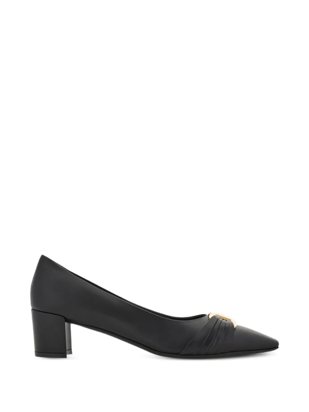 Ferragamo Gancini ornament pumps - Nero