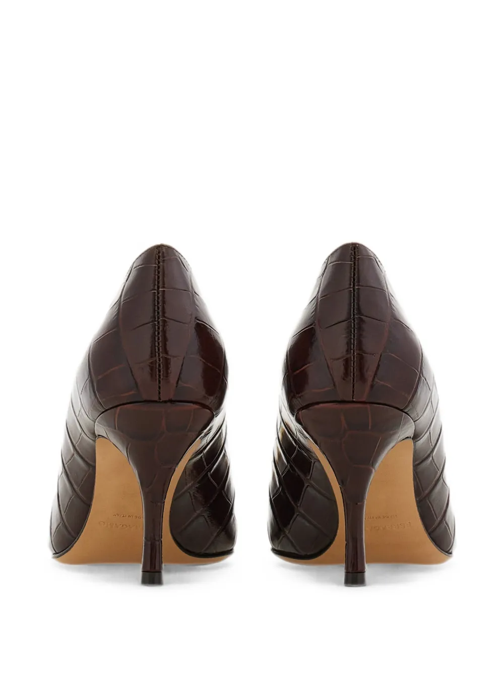 Ferragamo Maxi Gancini pumps Bruin