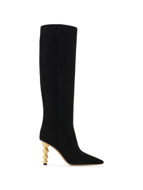 Ferragamo botas con tacón esférico