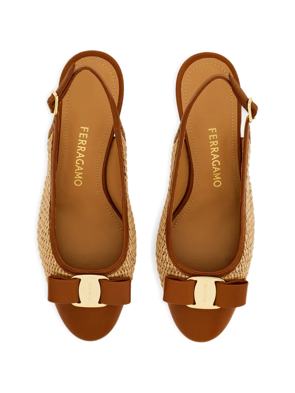 Ferragamo Vara bow slingbacks Bruin