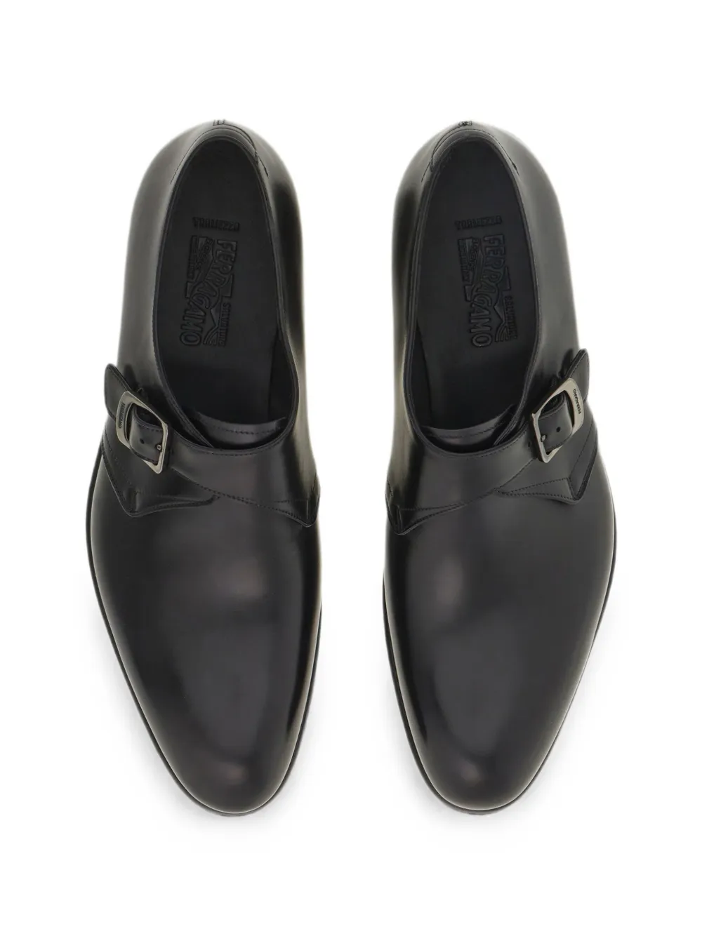 Ferragamo Tramezza gespschoenen Zwart