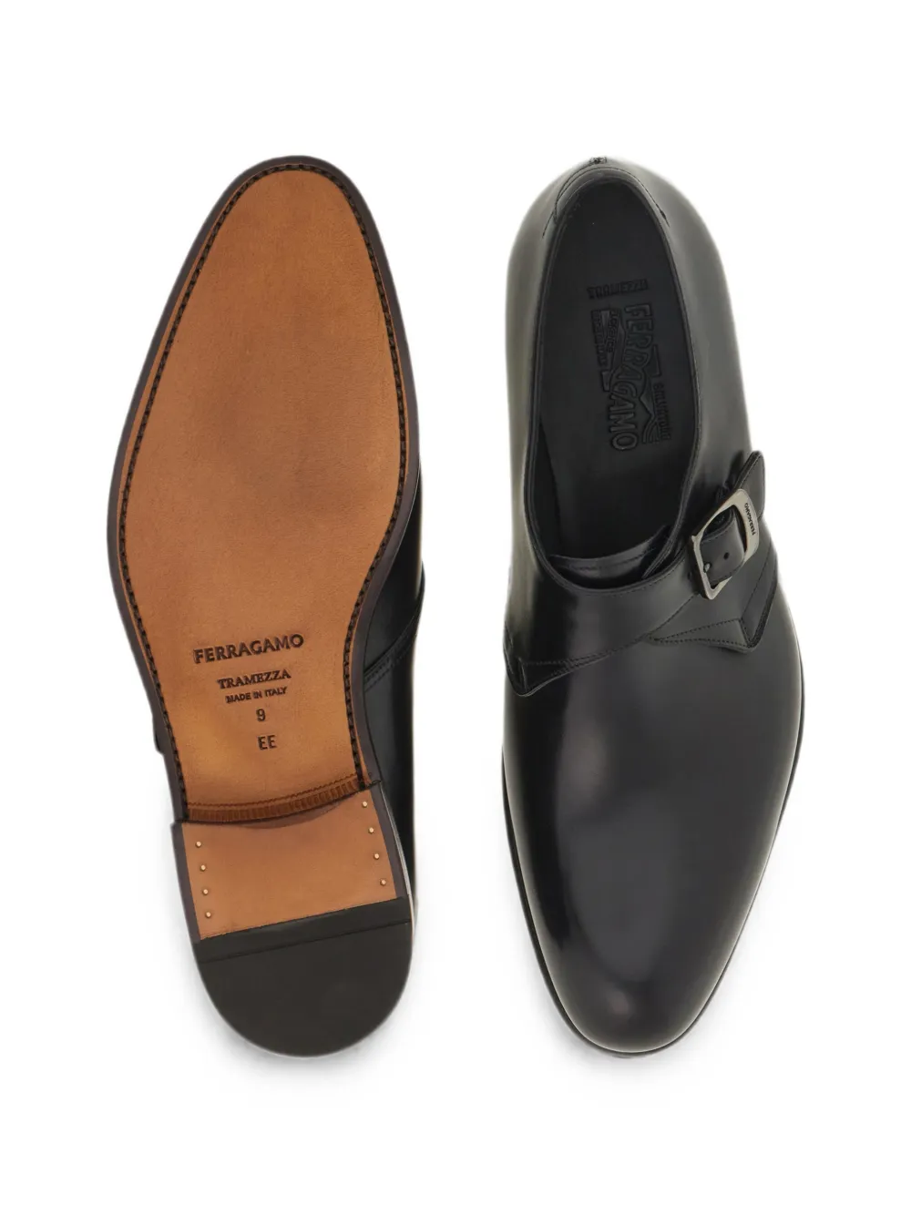 Ferragamo Tramezza gespschoenen Zwart