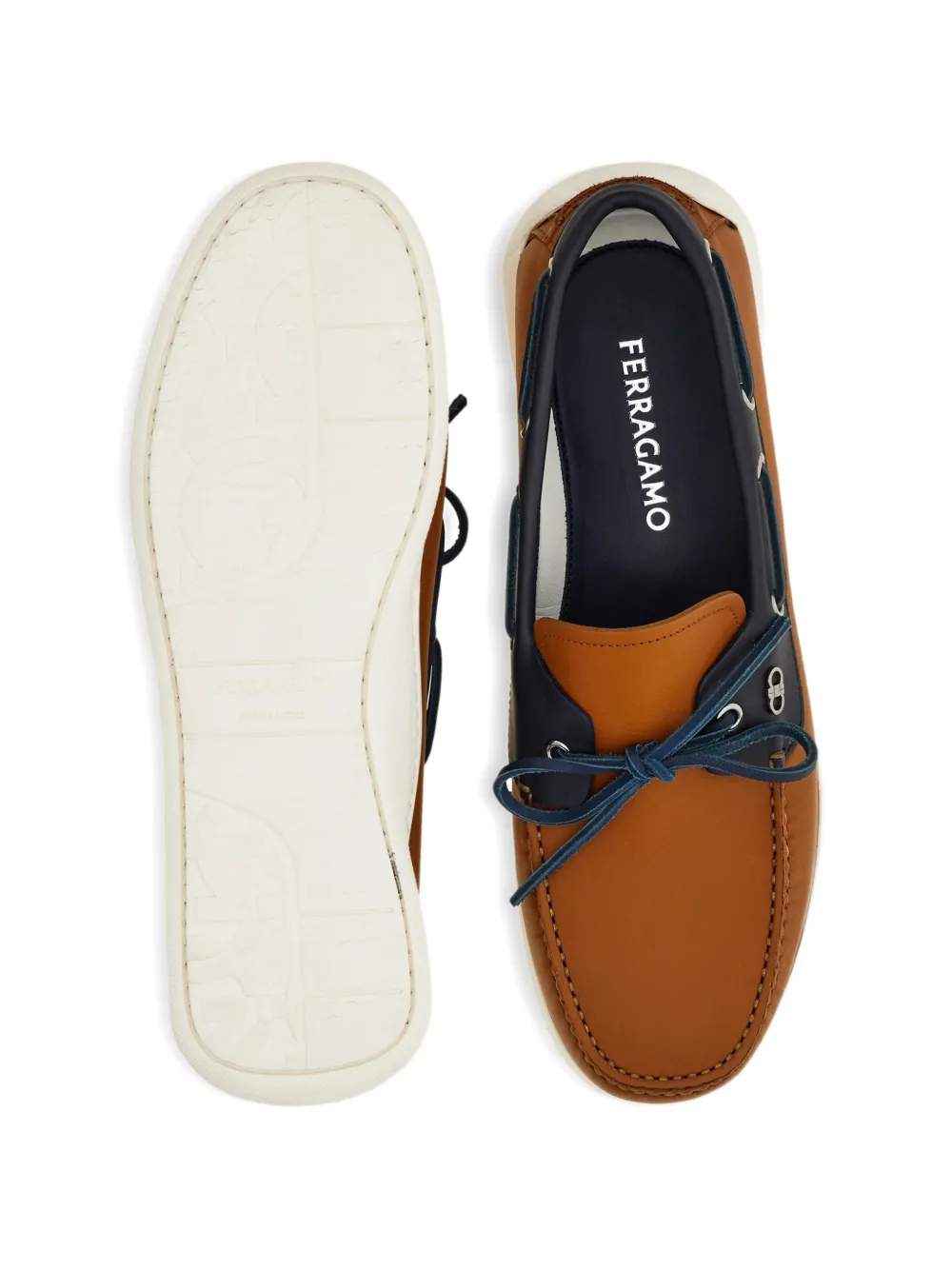 Ferragamo Bootschoenen Bruin