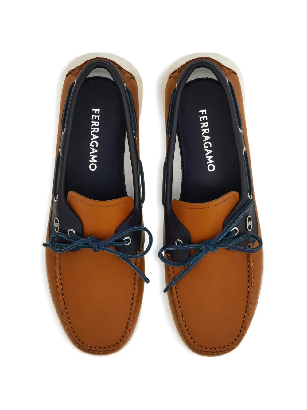Ferragamo Bootschoenen Bruin