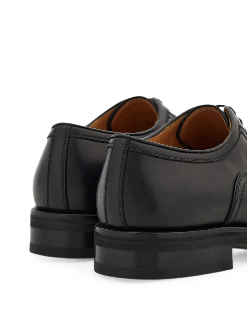 Ferragamo Oxford schoen met brogue-detail Zwart