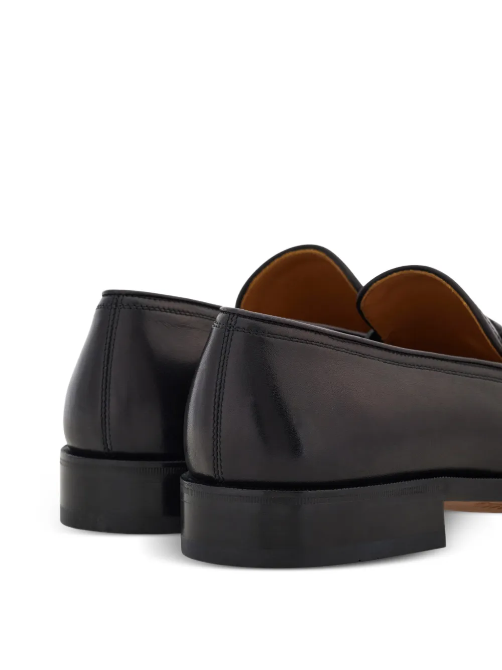 Ferragamo Gancini mocassins Zwart