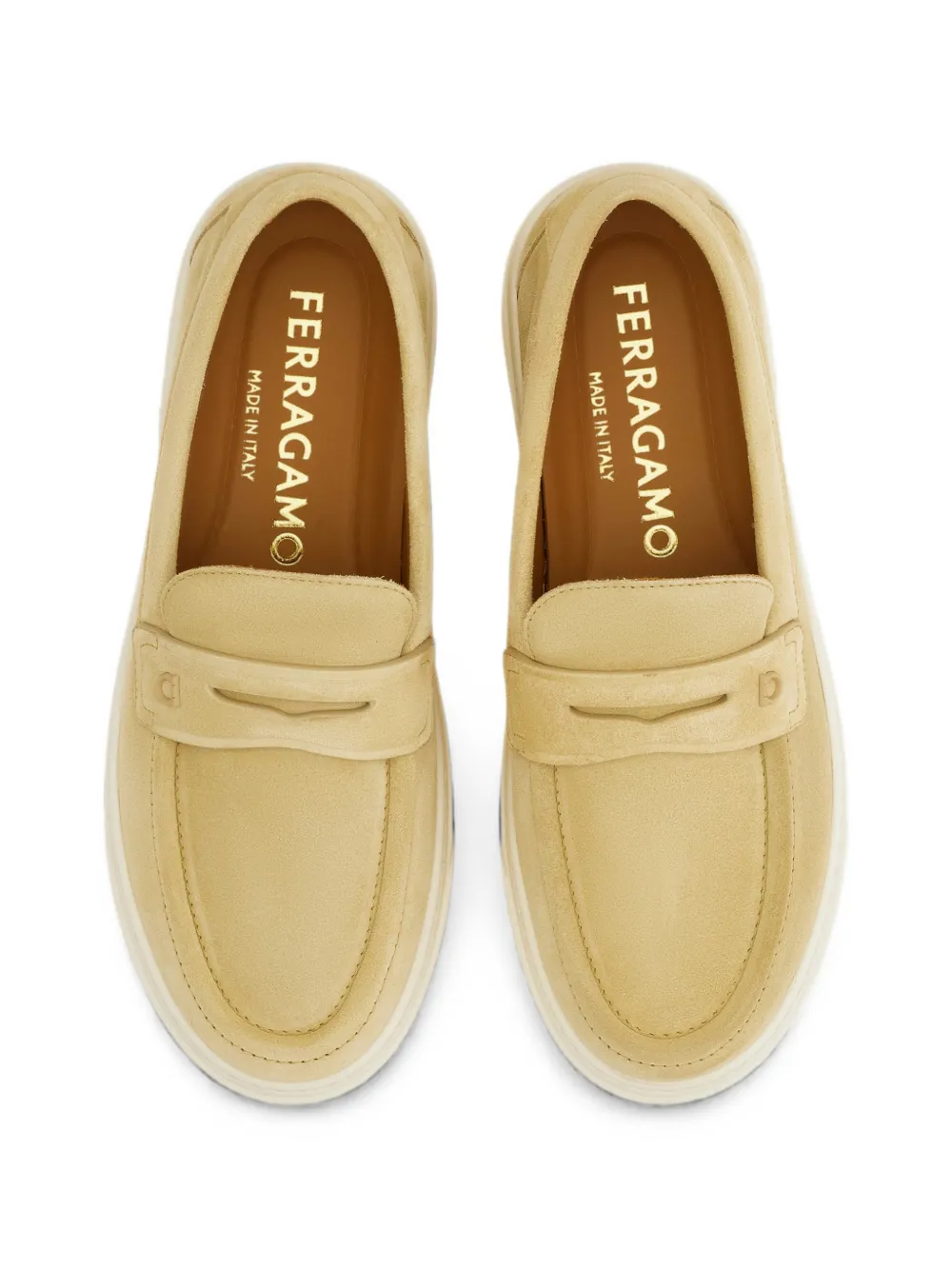 Ferragamo hybrid sneakers Beige