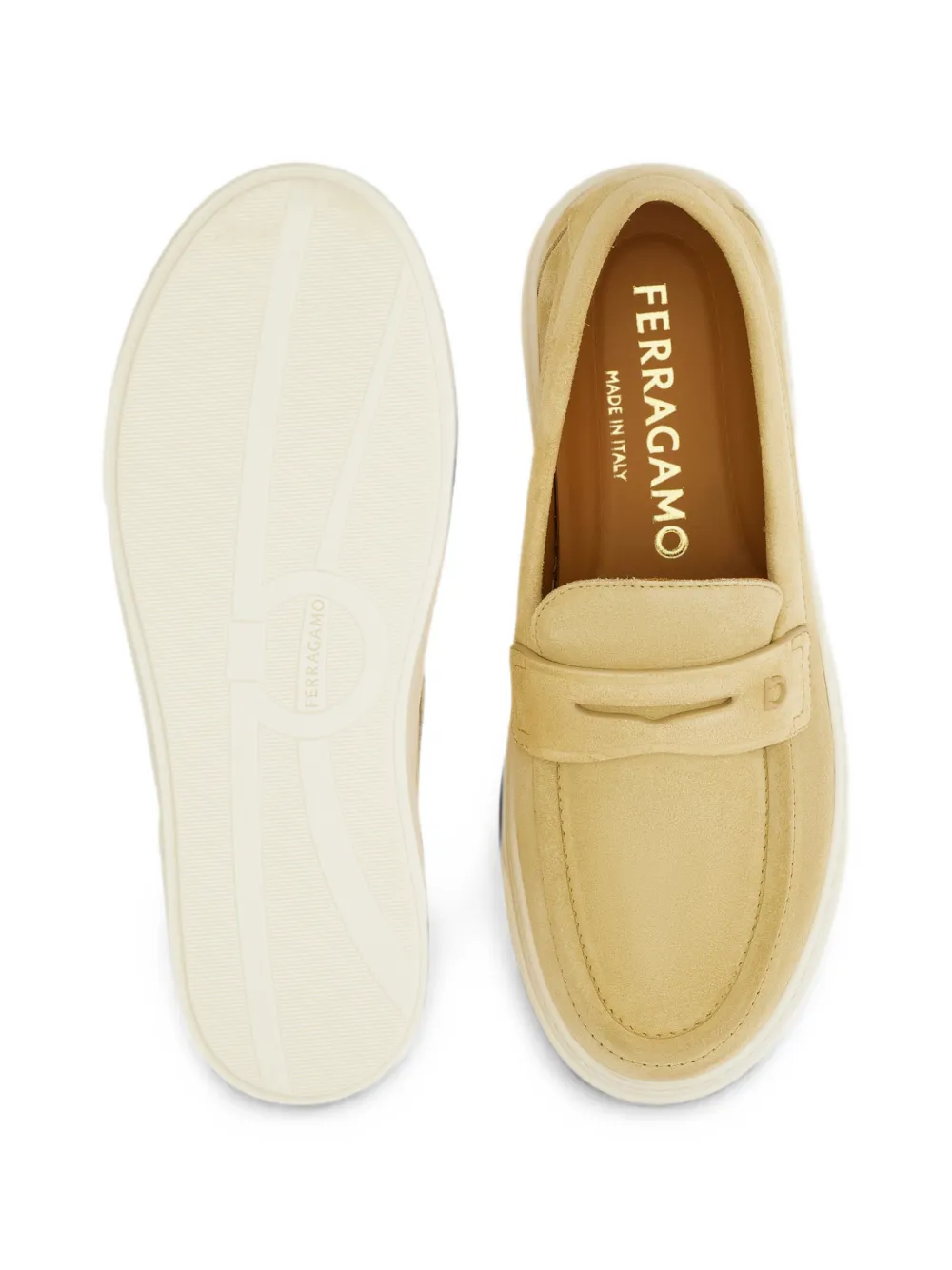 Ferragamo hybrid sneakers Beige