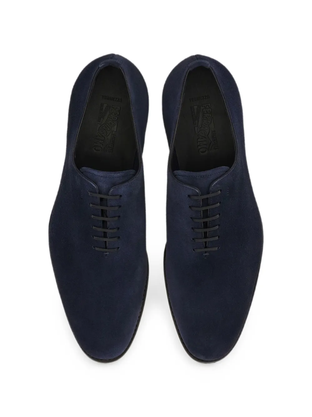 Ferragamo Oxford Tramezza shoes Blauw