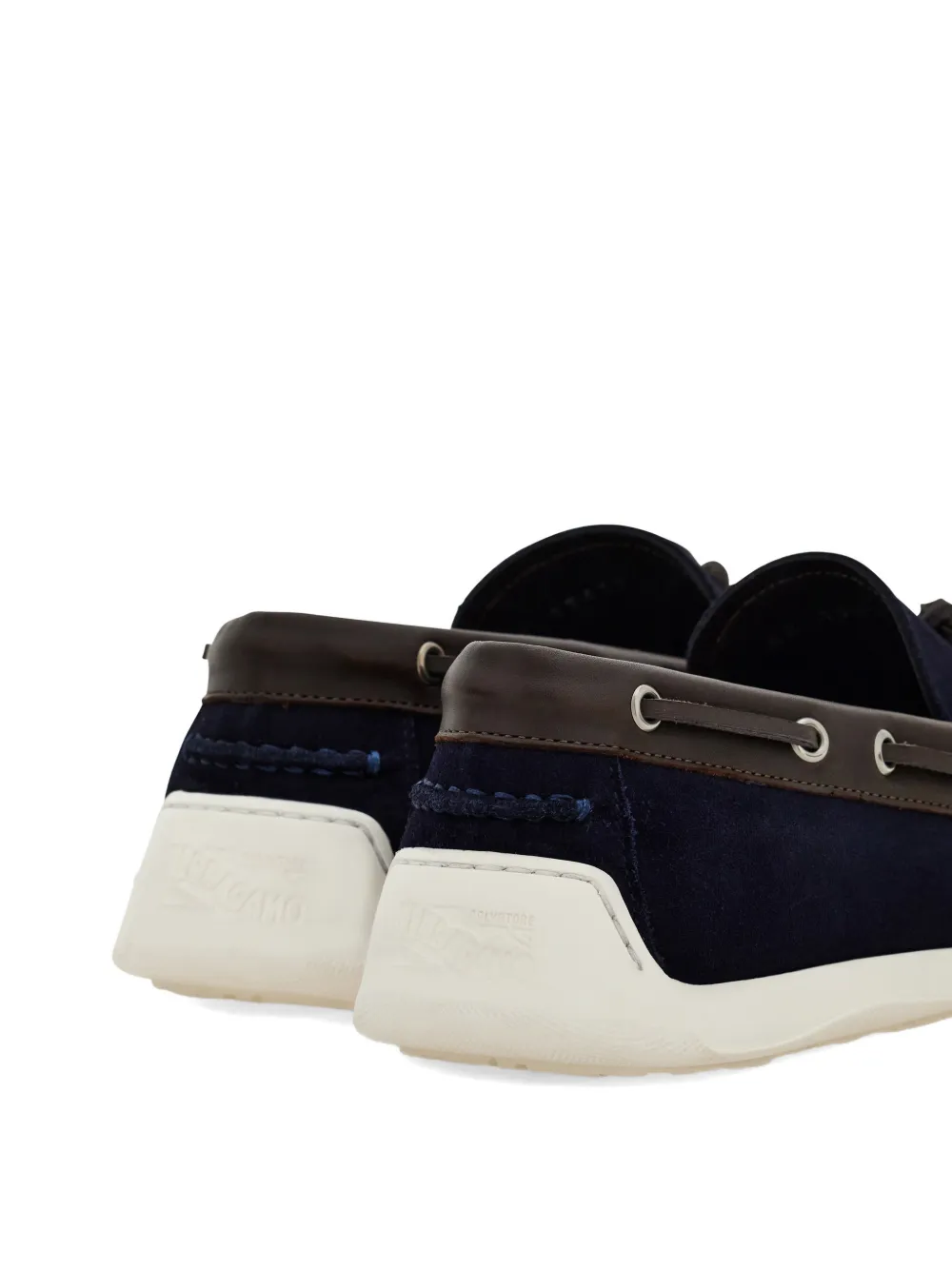 Ferragamo Bootschoenen Blauw