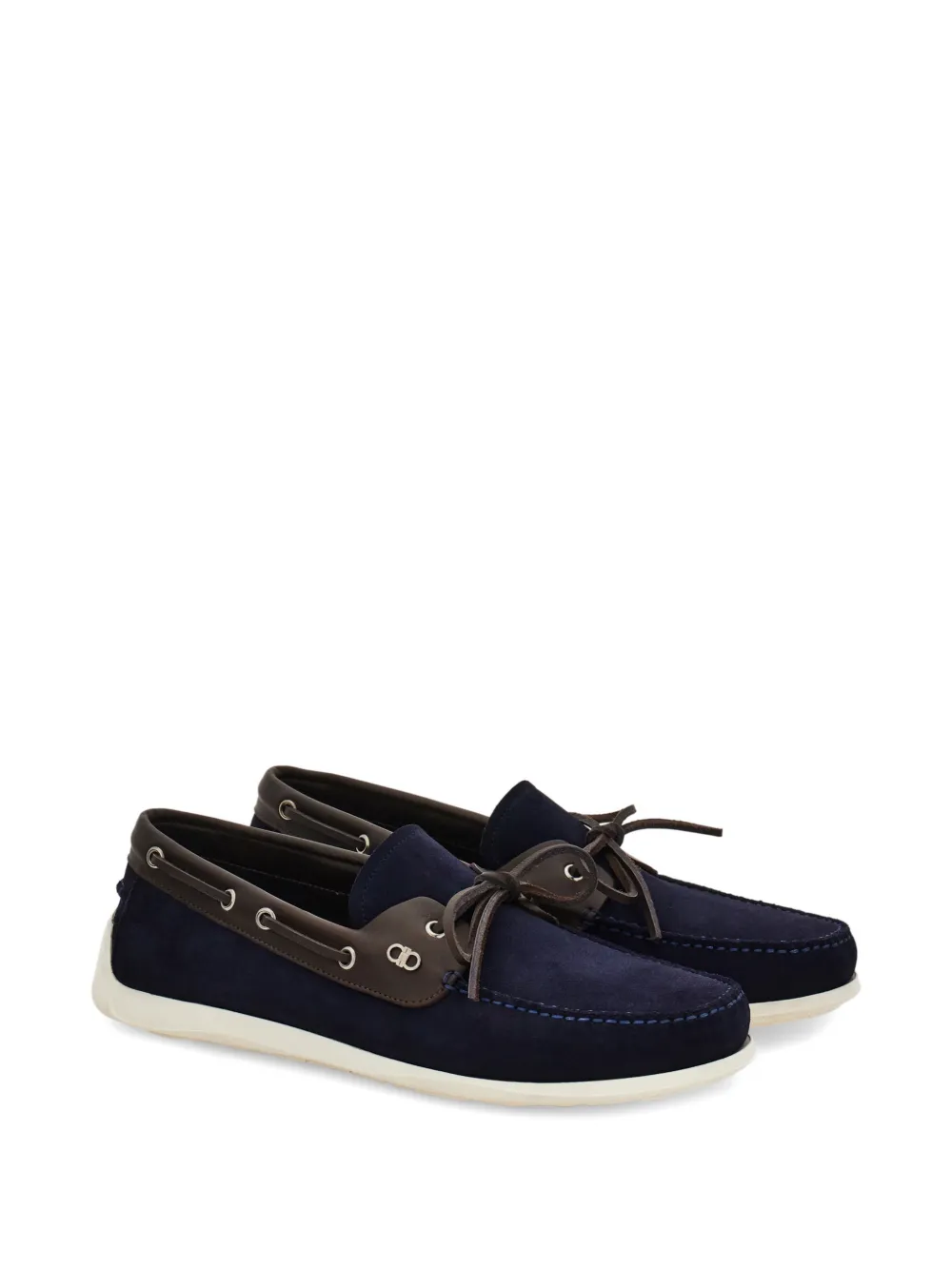 Ferragamo Bootschoenen Blauw