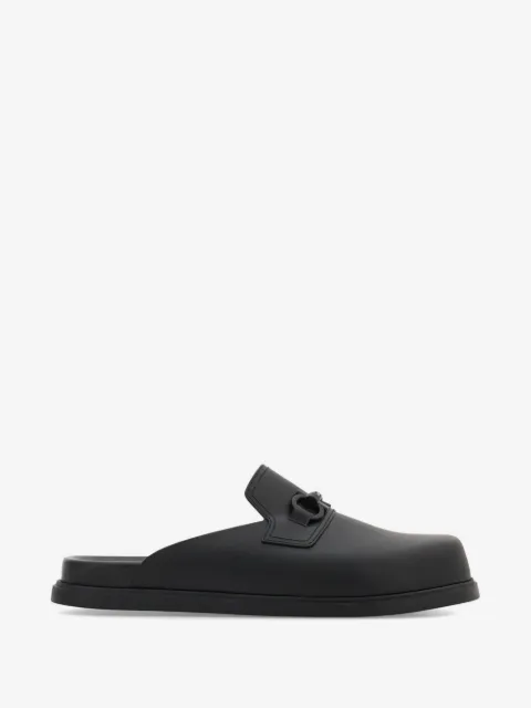Ferragamo Gancini ornament mules