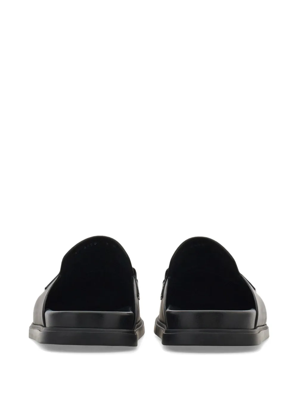 Ferragamo Gancini muiltjes Zwart