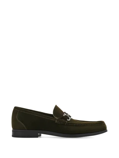 Ferragamo Gancini ornament moccasins