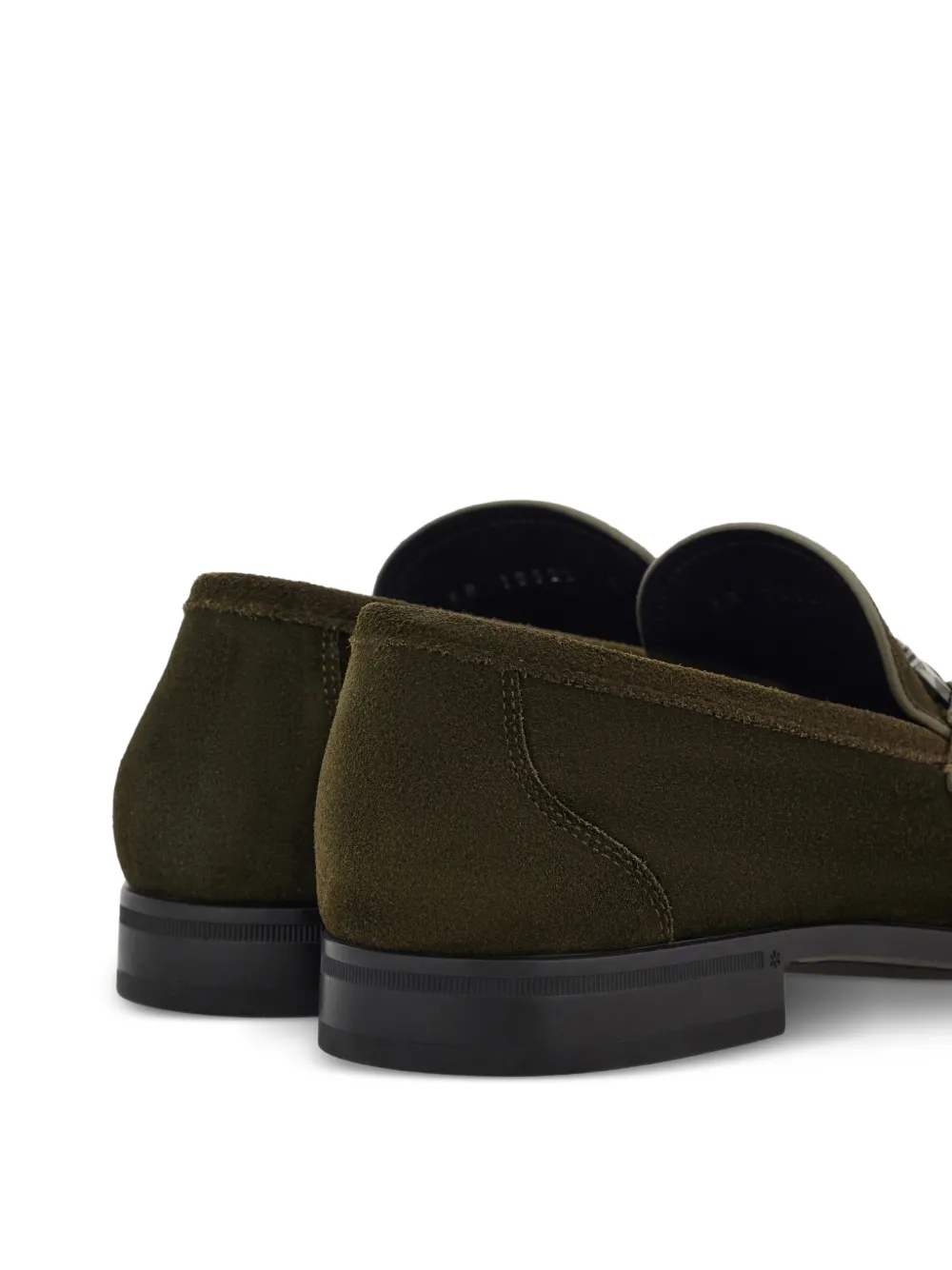 Ferragamo Gancini mocassins Groen