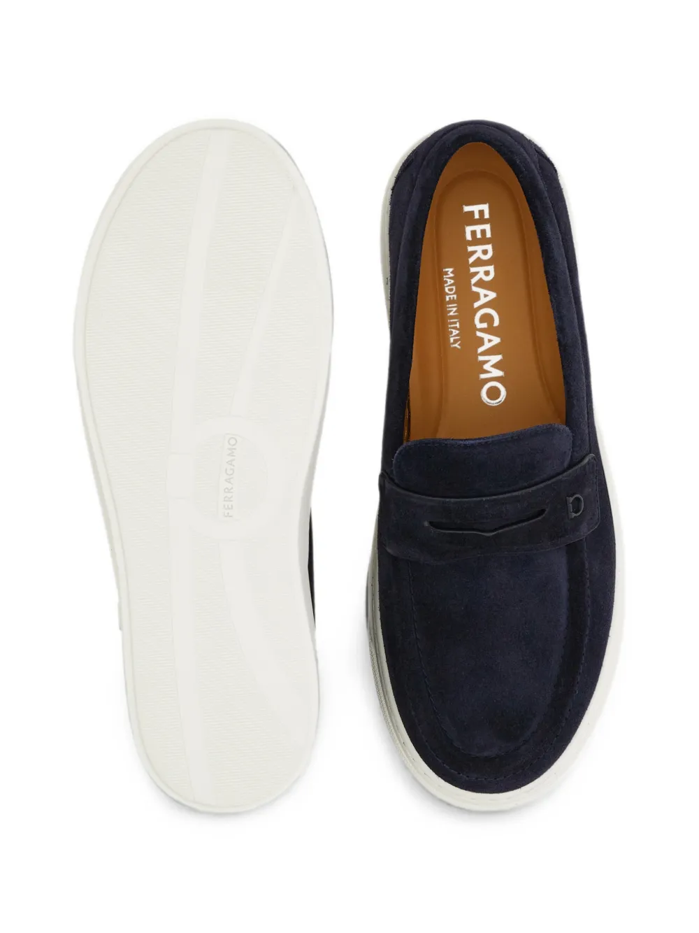 Ferragamo hybrid sneakers Blauw