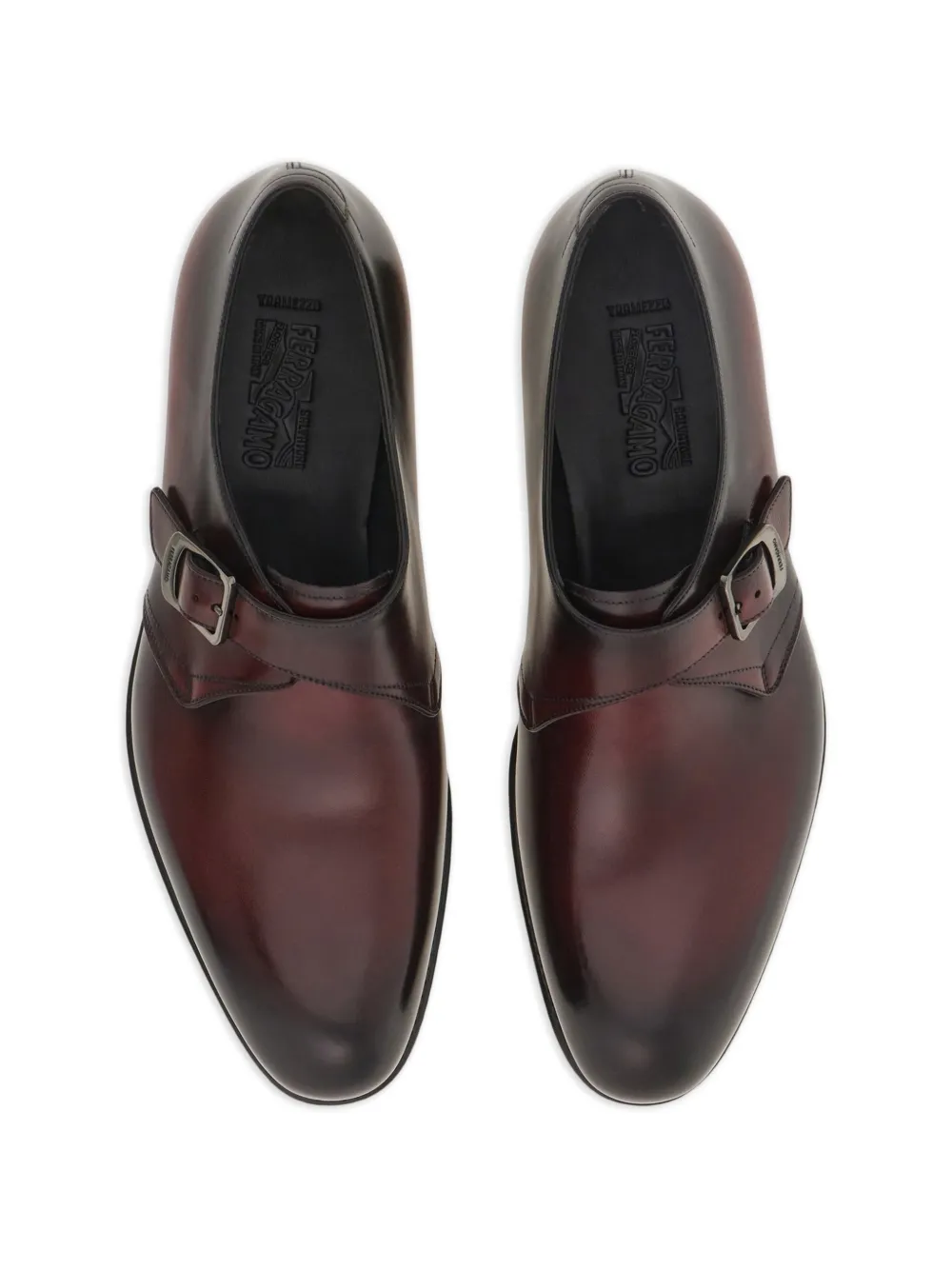 Ferragamo Tramezza gespschoenen Rood