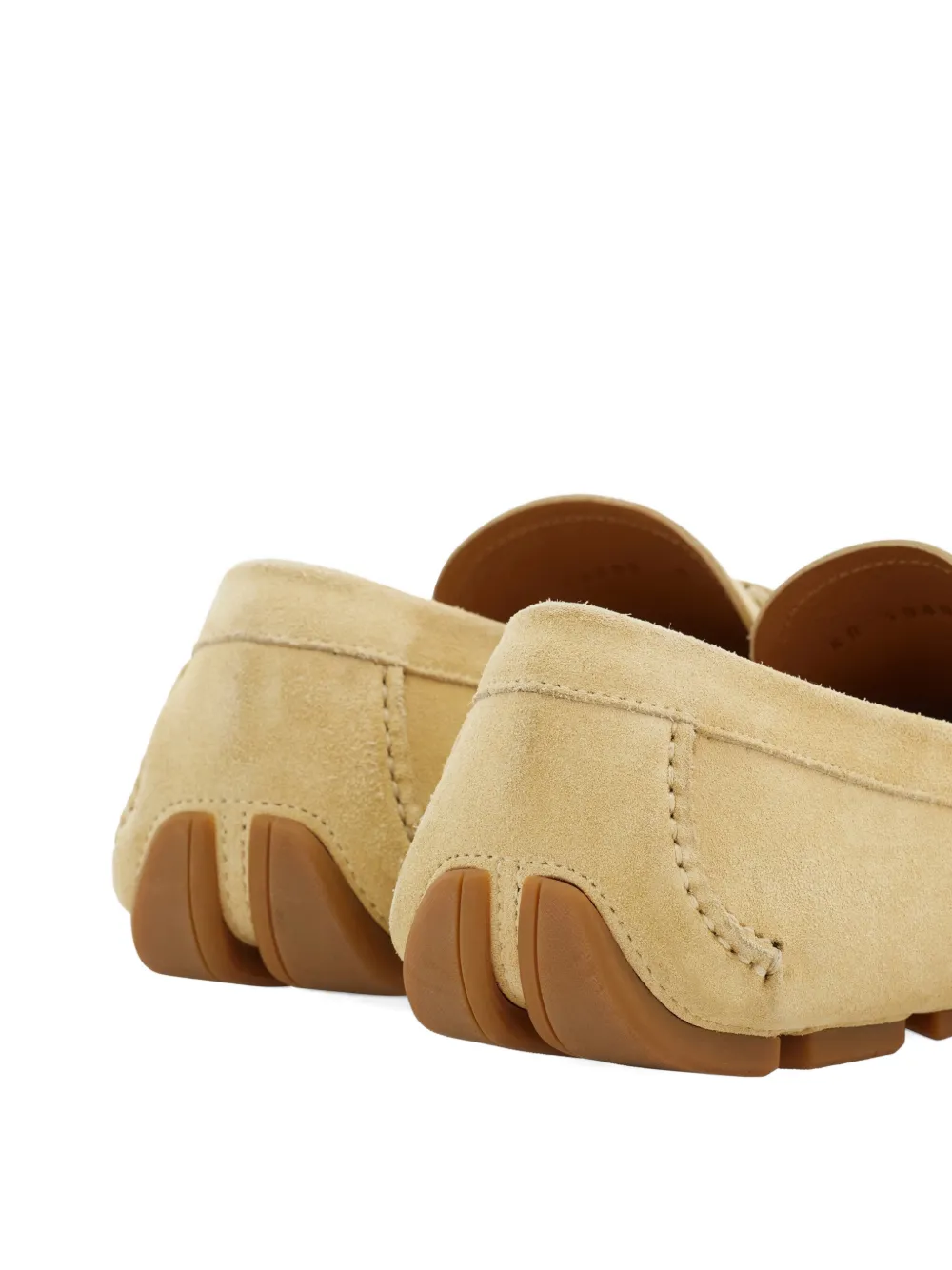 Ferragamo Loafers met veters Beige