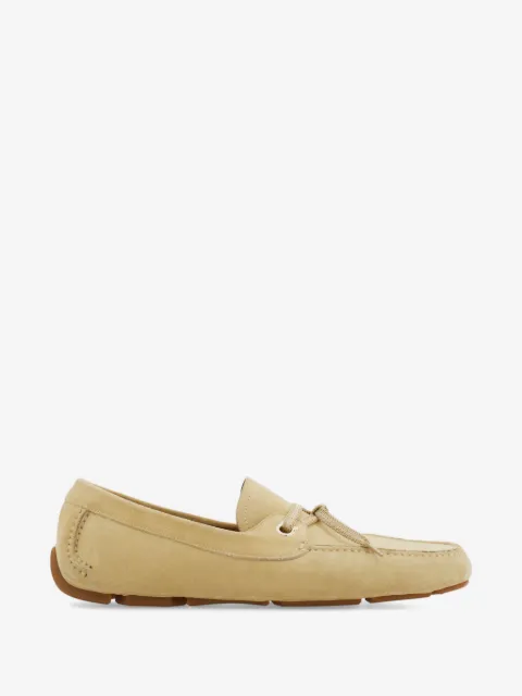 Ferragamo mocasines driver con agujetas