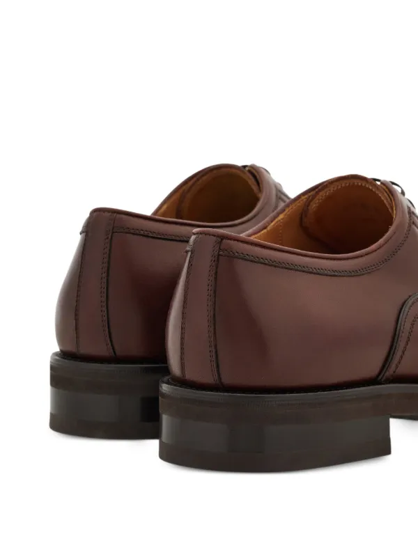 メ*グ様 フェラガモ　ダークブラウン レザー シューズ メ*グ様 フェラガモ ダークブラウン レザー シューズ Ferragamo