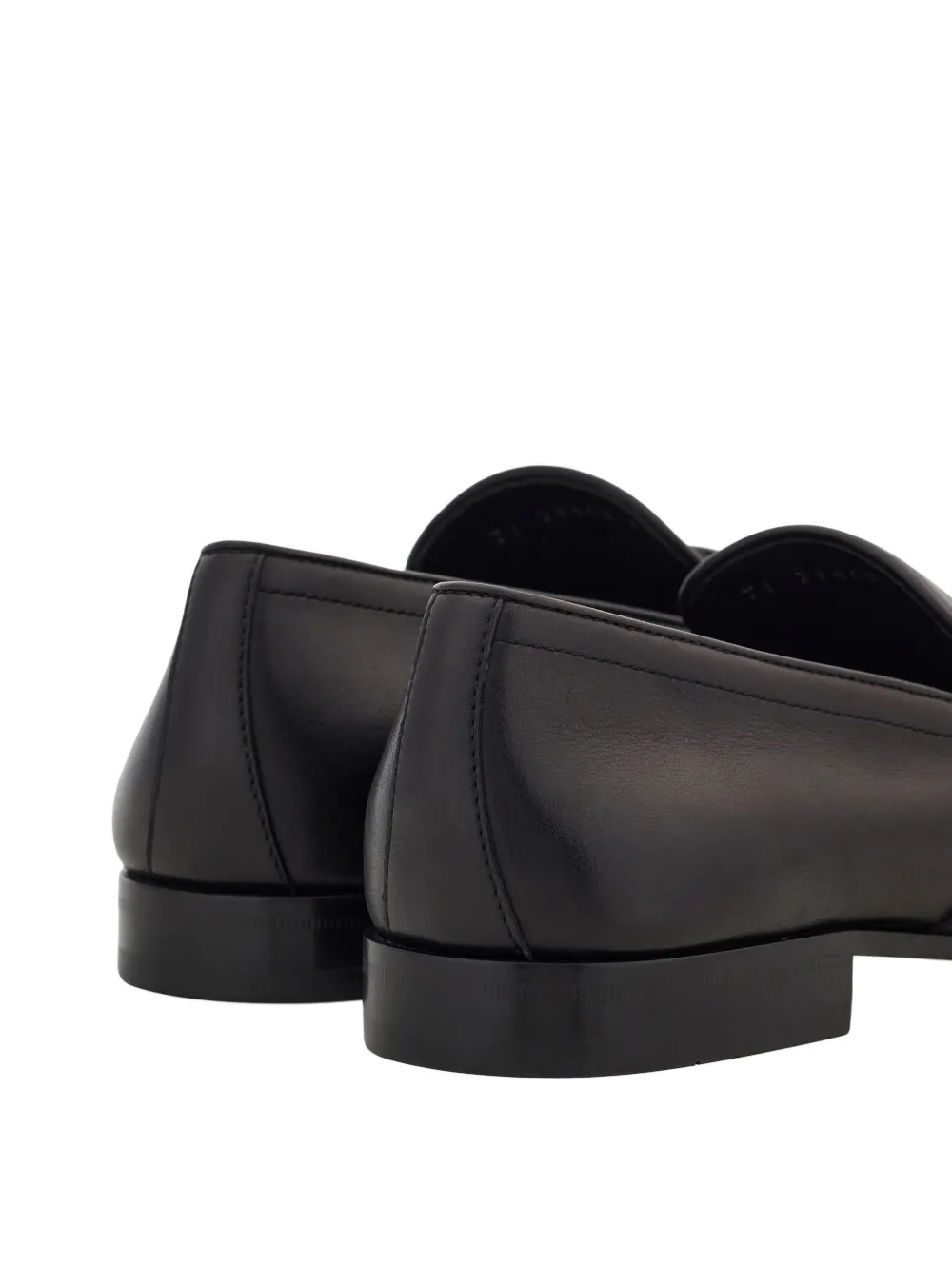 Ferragamo Loafers met Gancini-plakkaat Zwart