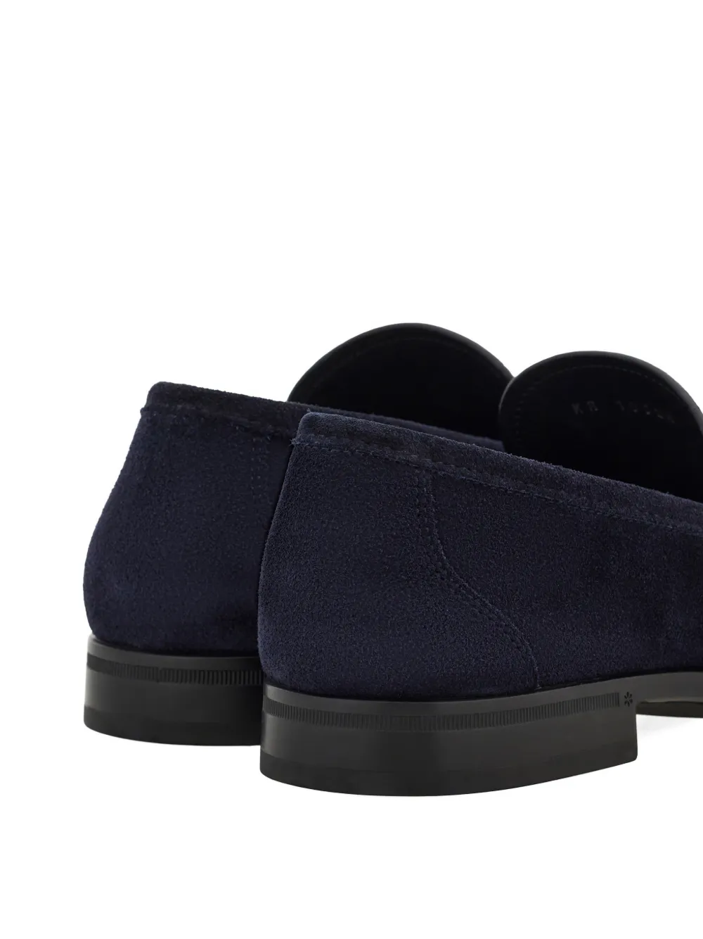 Ferragamo Gancini mocassins Blauw