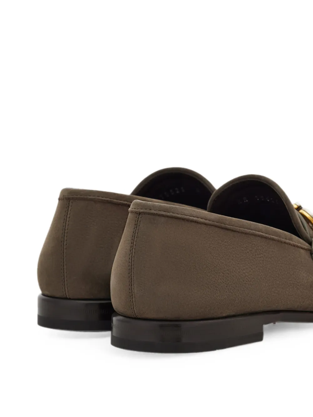 Ferragamo Gancini mocassins Grijs
