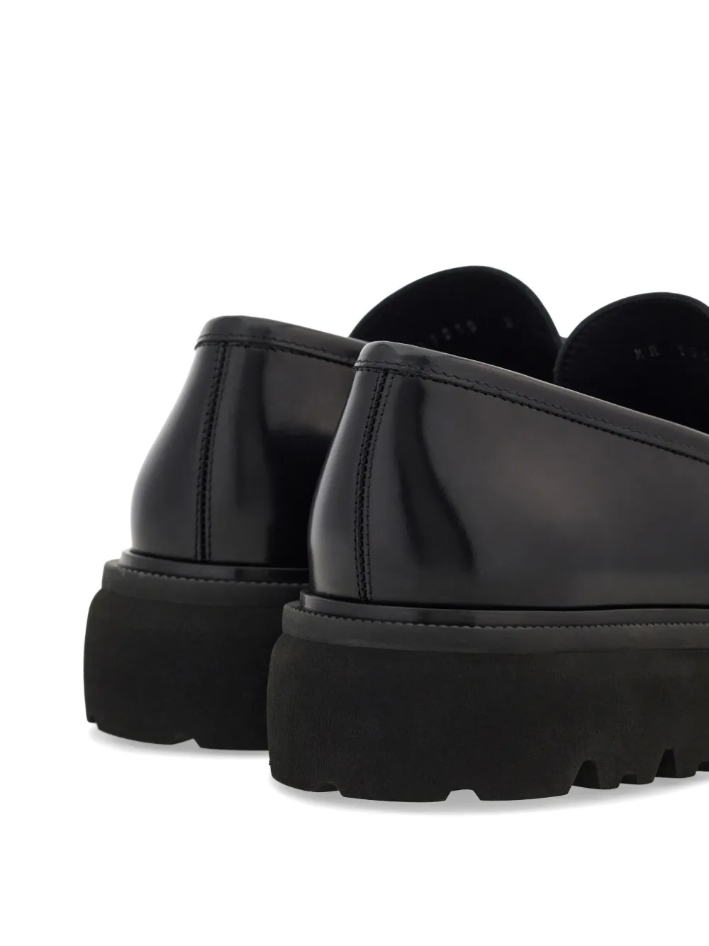 Ferragamo Gancini mocassins Zwart