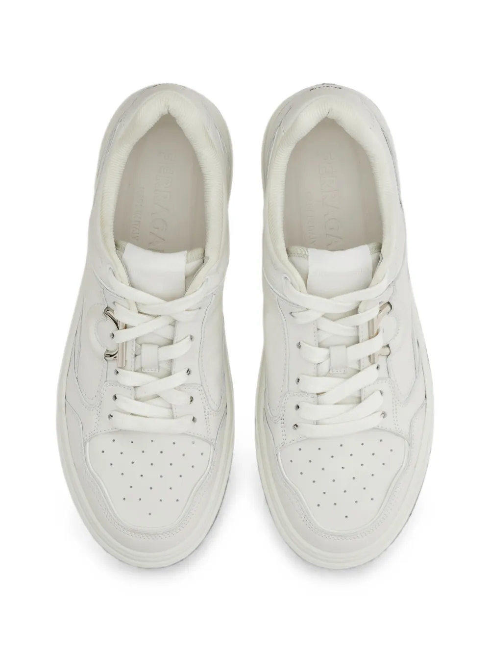 Ferragamo Gancini sneakers Beige