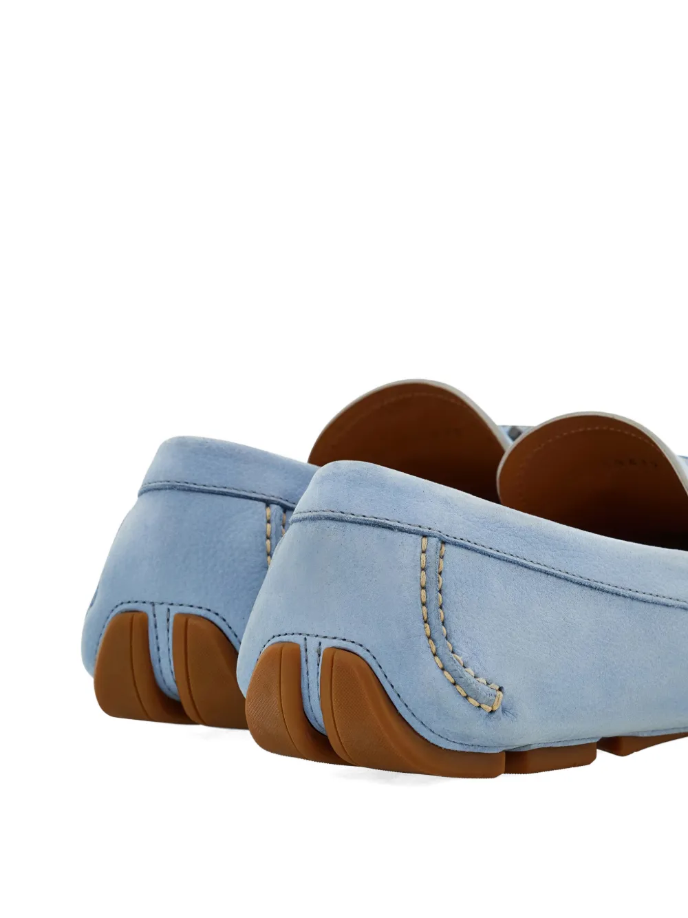 Ferragamo Gancini verfraaide loafers Blauw
