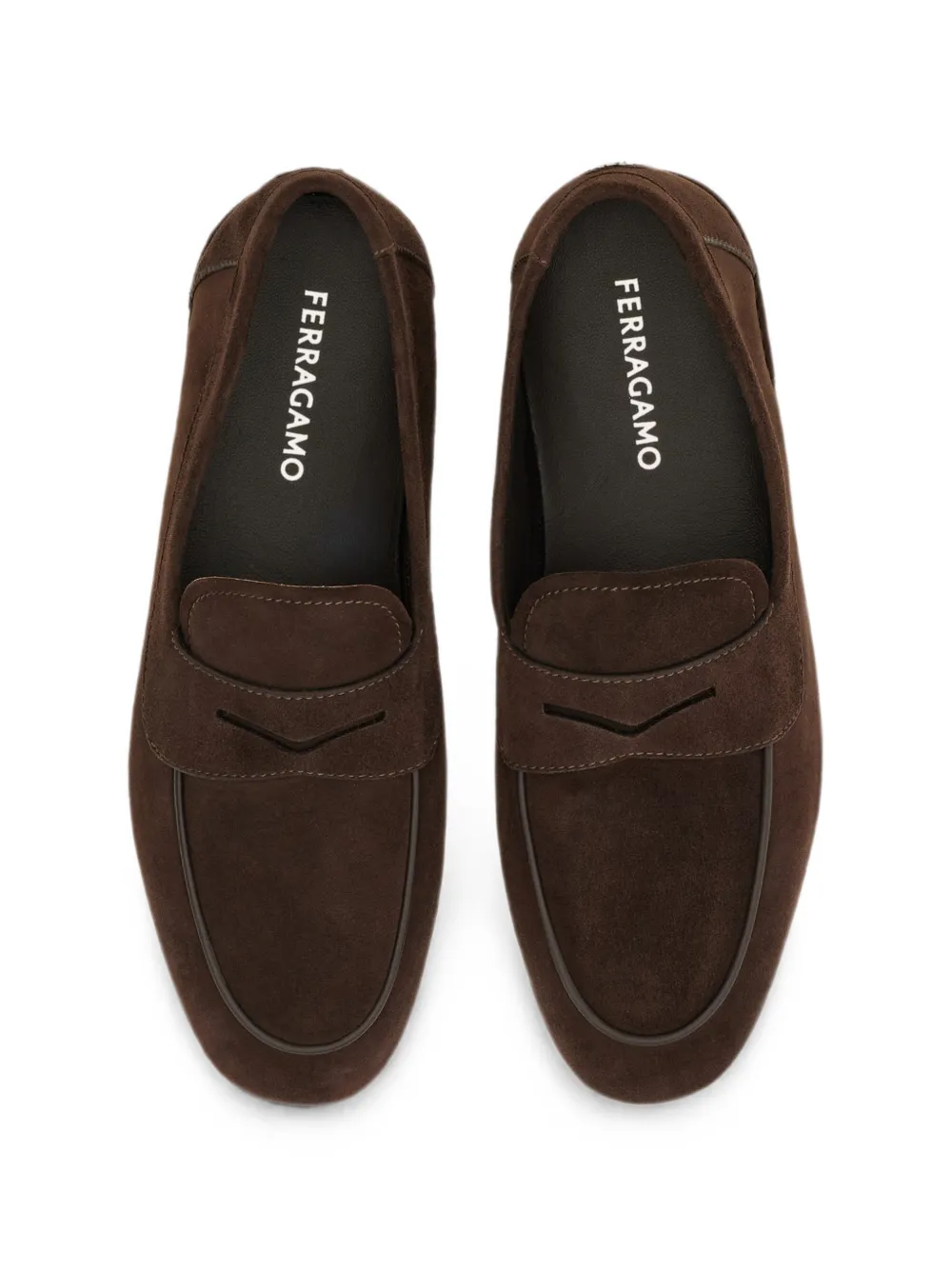 Ferragamo suede loafers Bruin