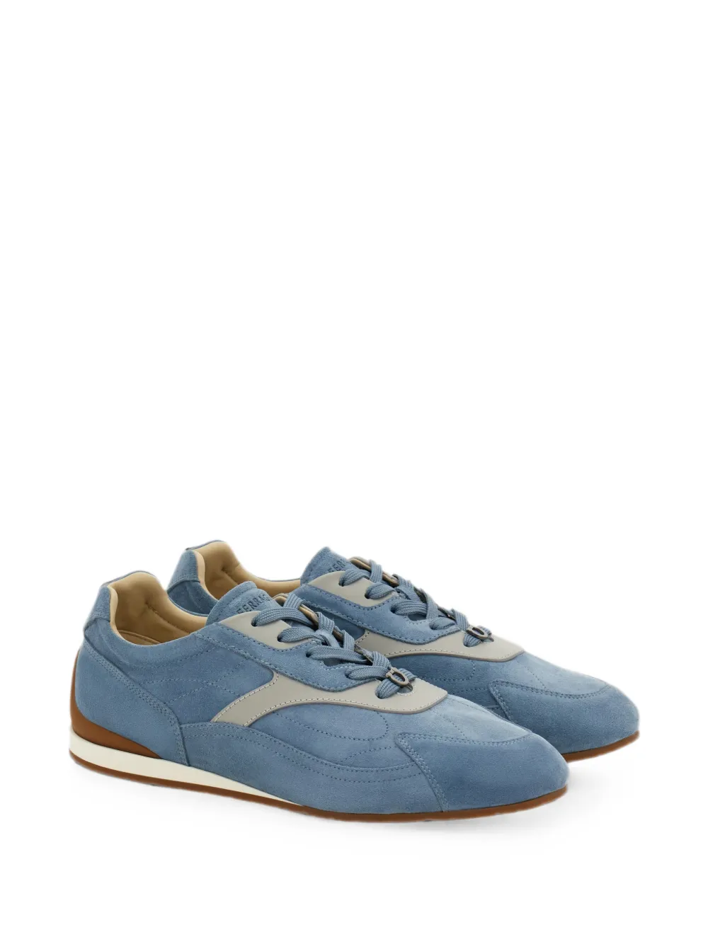 Ferragamo low top sneakers Blauw