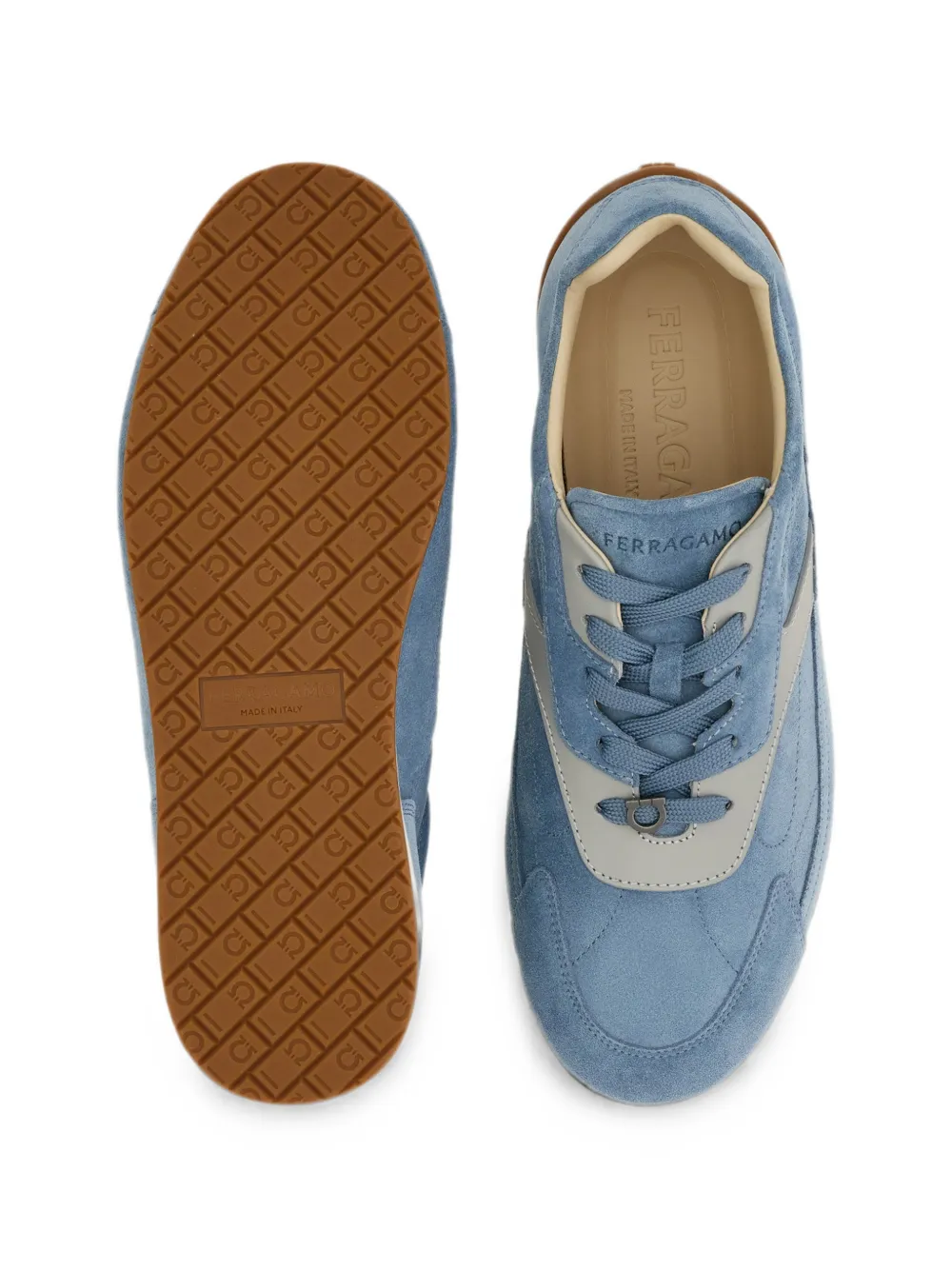 Ferragamo low top sneakers Blauw