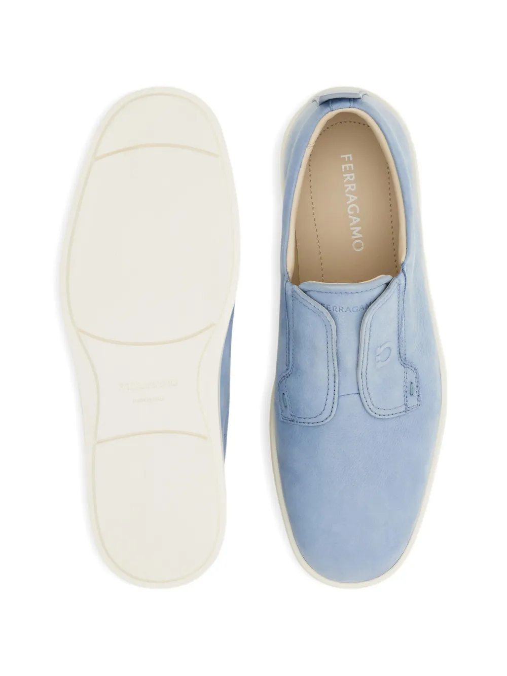 Ferragamo Slip-on sneakers Blauw