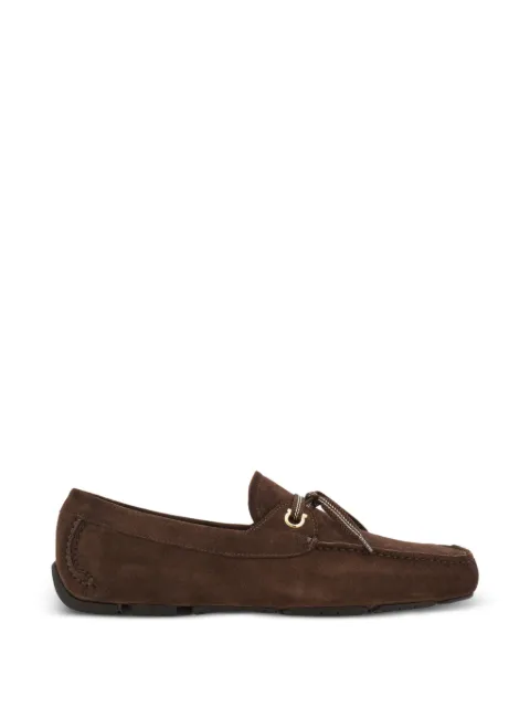 Ferragamo loafers med snörning
