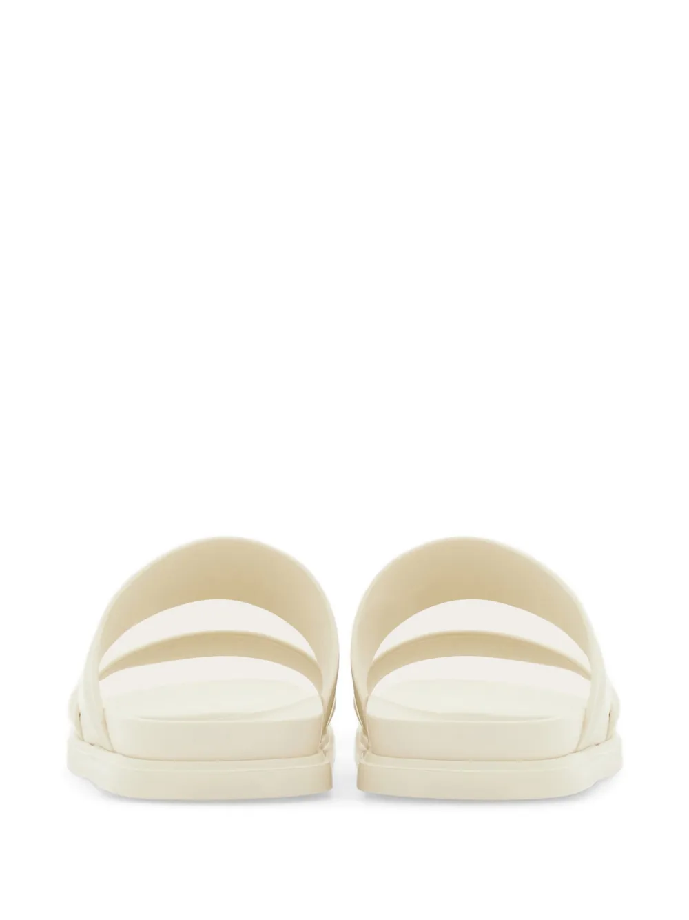 Ferragamo Gancini slippers Beige