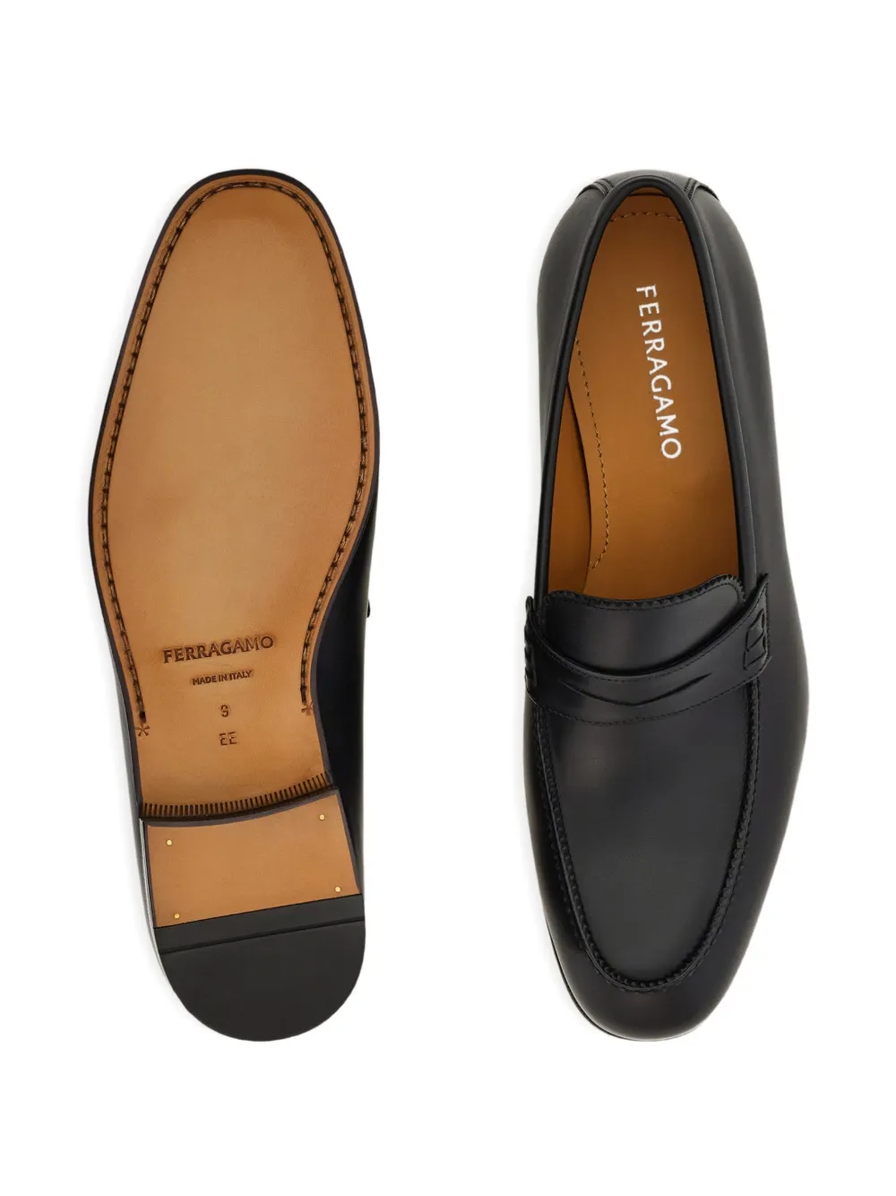 Ferragamo Penny loafers Zwart