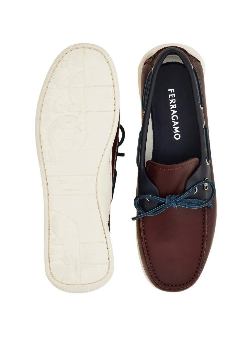 Ferragamo Bootschoenen Bruin