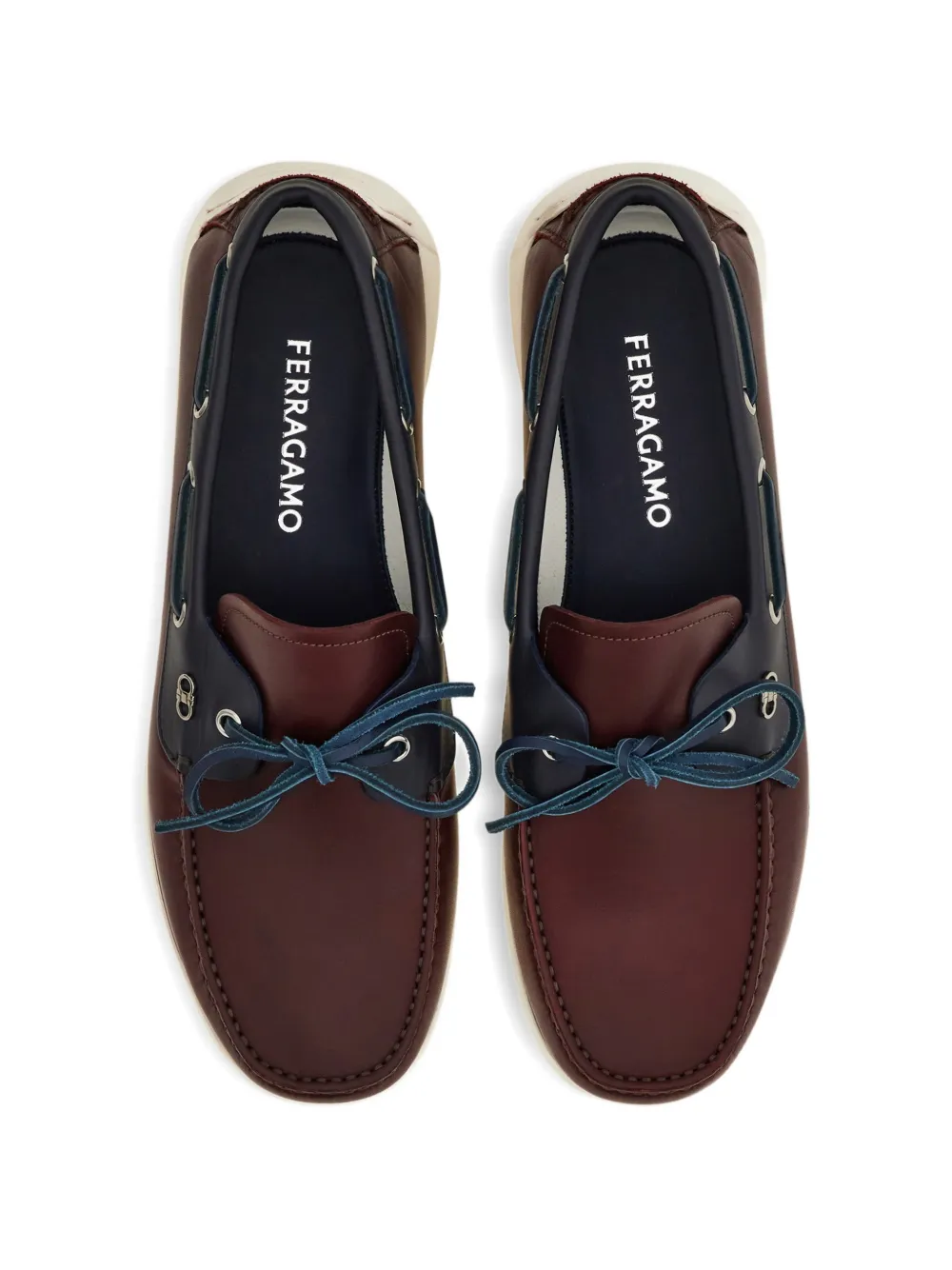Ferragamo Bootschoenen Bruin