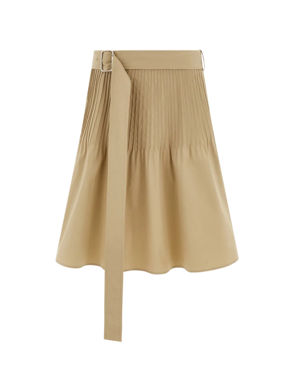 Ferragamo skirt with micro detail - Neutrals