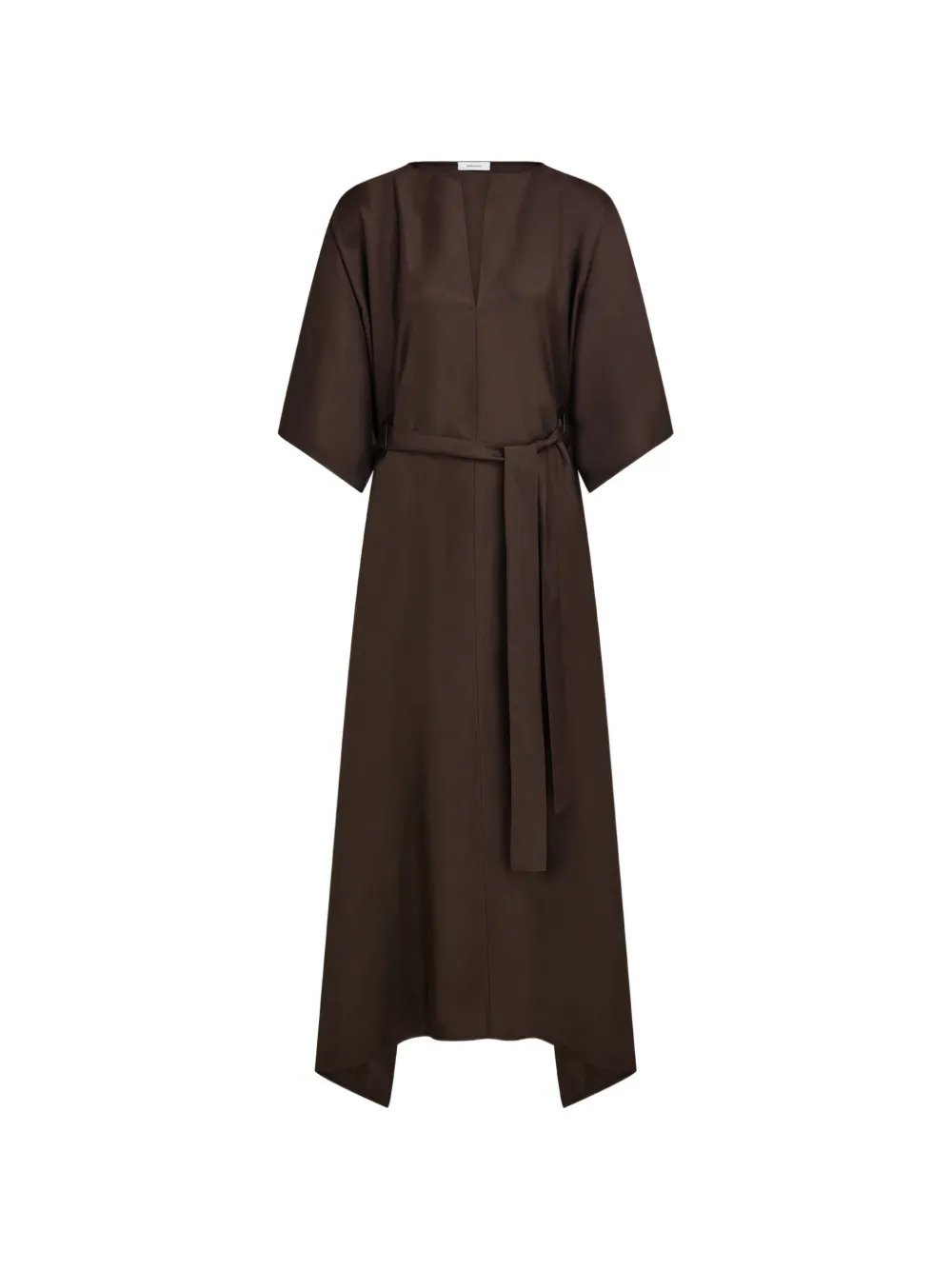 Ferragamo silk dress - Marrone
