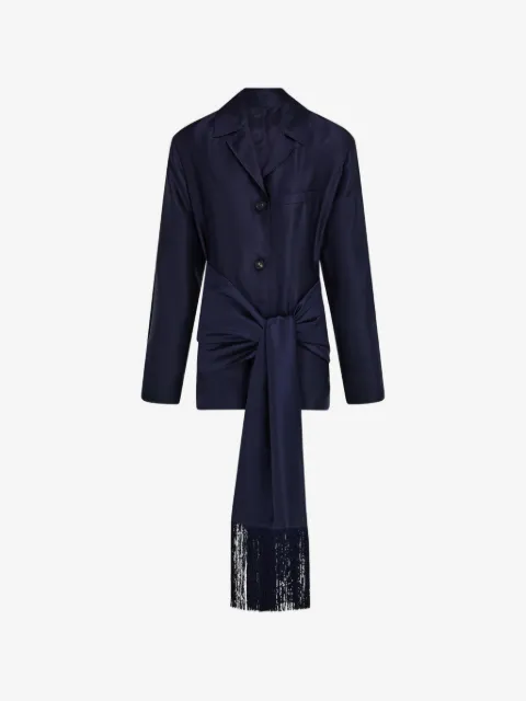 Ferragamo 실크 셔츠 재킷