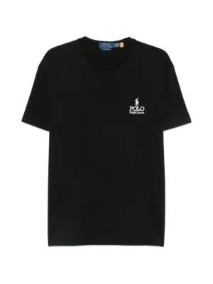 Lacoste logo-printed T-shirt | Black | FARFETCH