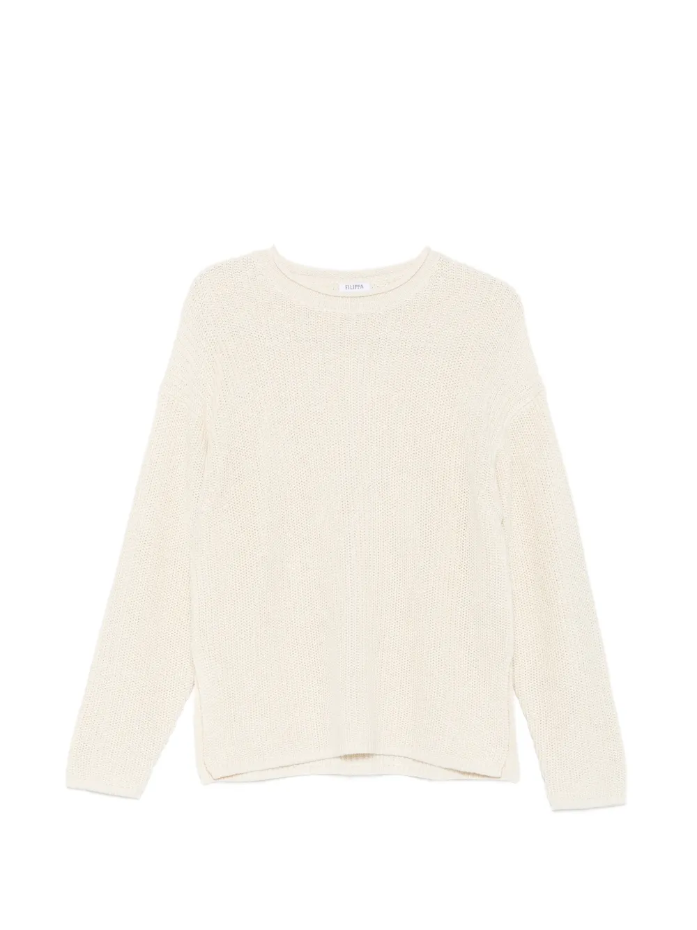 Filippa K ribbed-knit dropped-shoulder sweater - Toni neutri