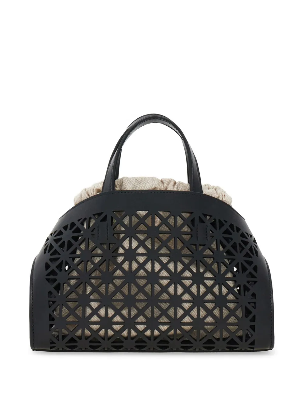 Ferragamo Hug mini-handtas Zwart
