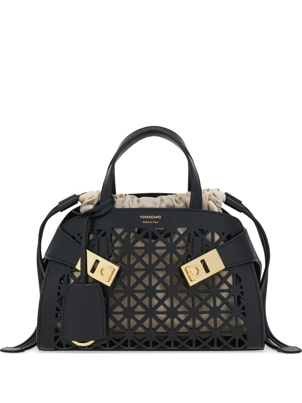 Ferragamo Hug handbag (XS) - Schwarz